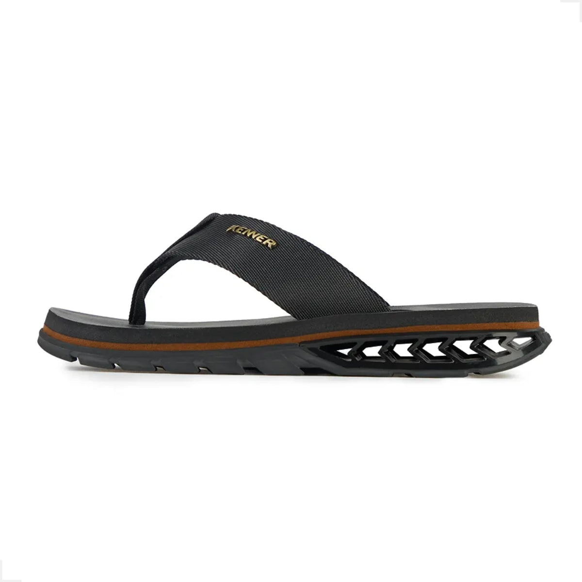 Chinelo Kenner Rakka Edição Especial Masculino Preto Adultos