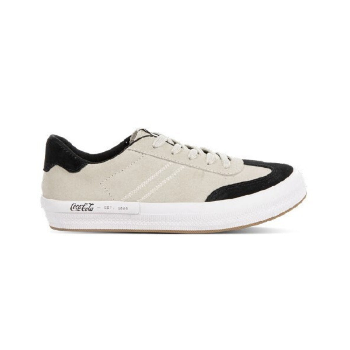 Tenis Casual Coca-cola Mirage Suede Bege