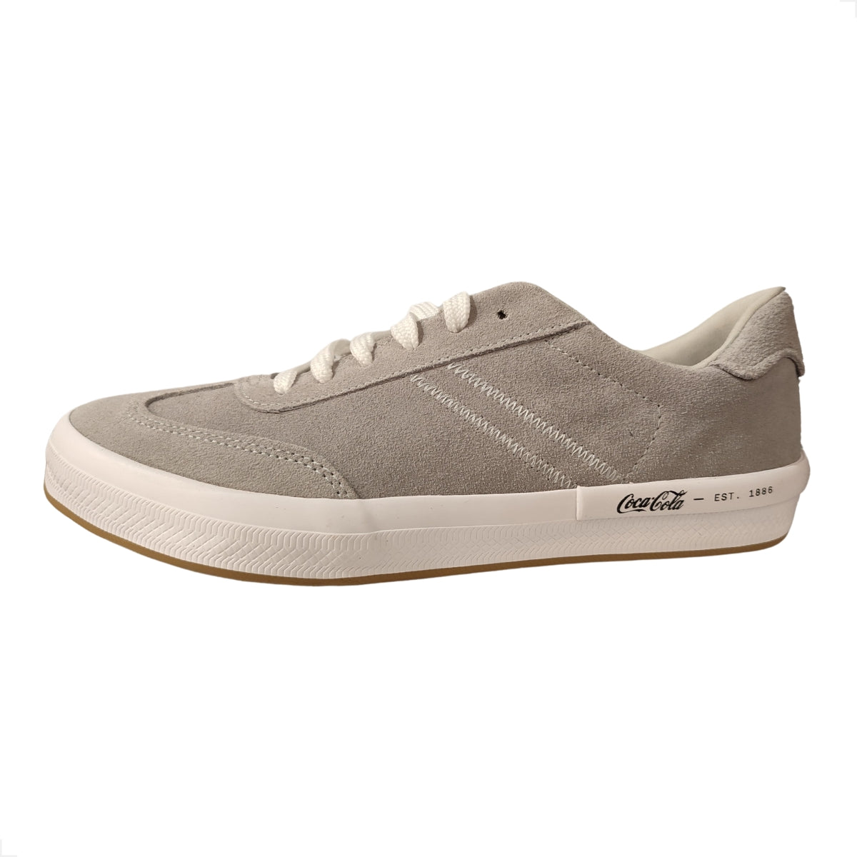 Tenis Casual Coca-cola Mirage Suede Cinza