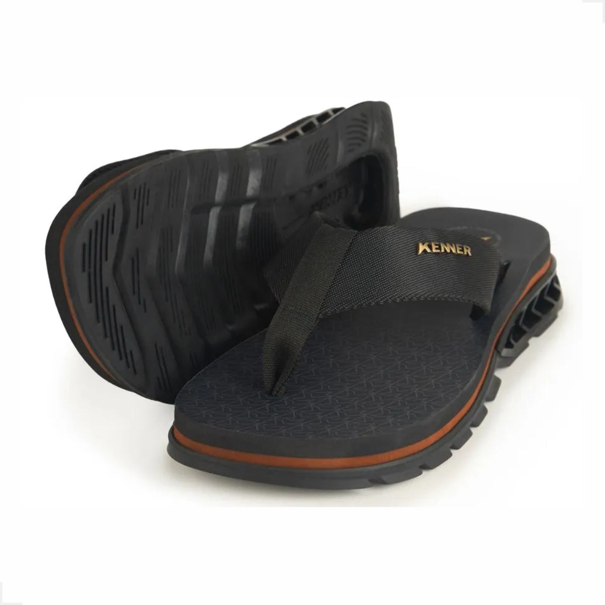 Chinelo Kenner Rakka Edição Especial Masculino Preto Adultos