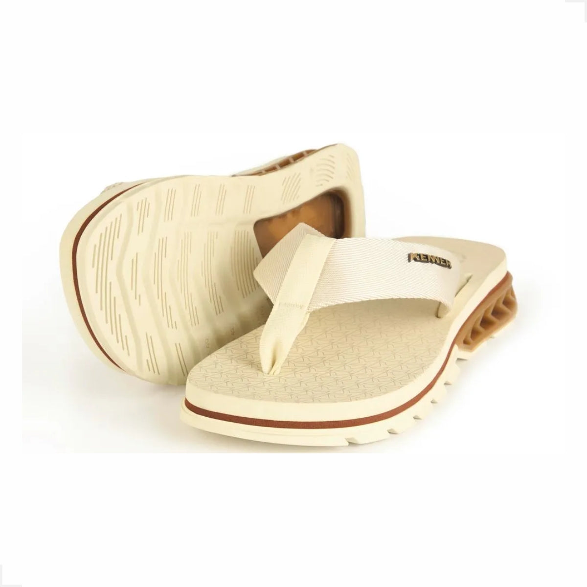 Chinelo Kenner Rakka Edição Especial Masculino Bege Adultos