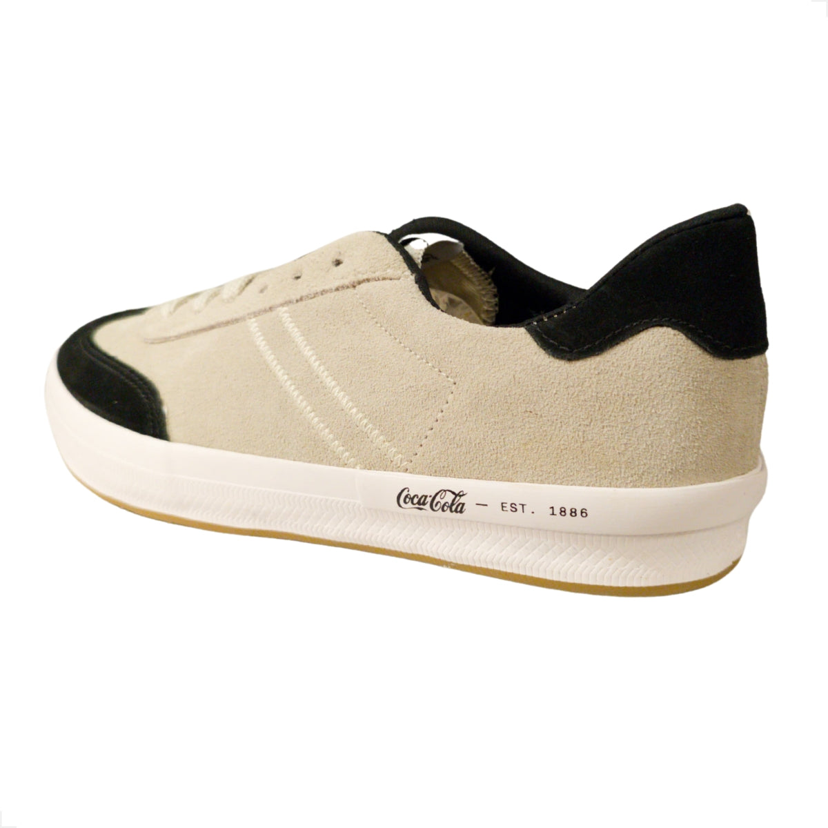 Tenis Casual Coca-cola Mirage Suede Bege