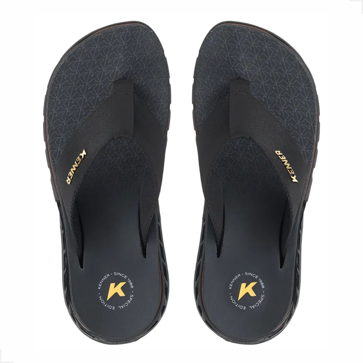 Chinelo Kenner Rakka Edição Especial Masculino Preto Adultos