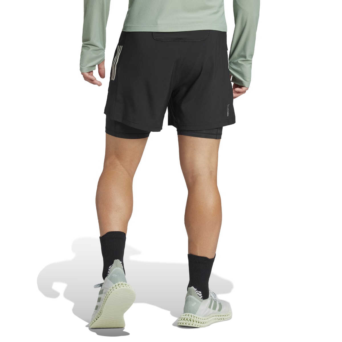 Short Adidas Own The Run 2 em 1 Masculino