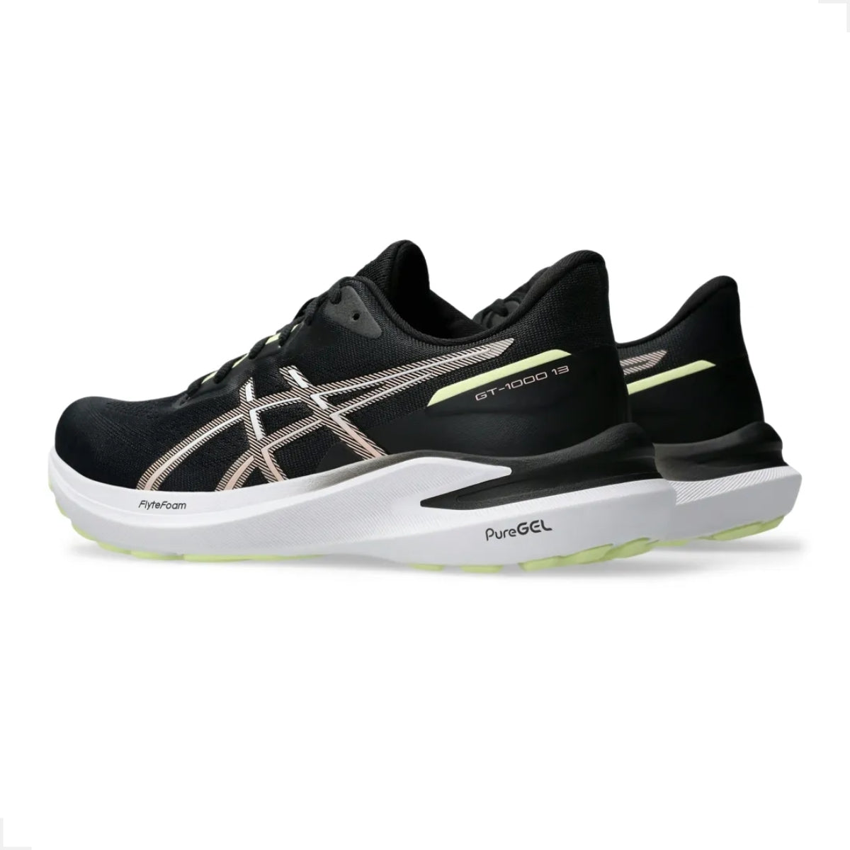 Tênis Asics GT-1000 13 Feminino Preto Adultos