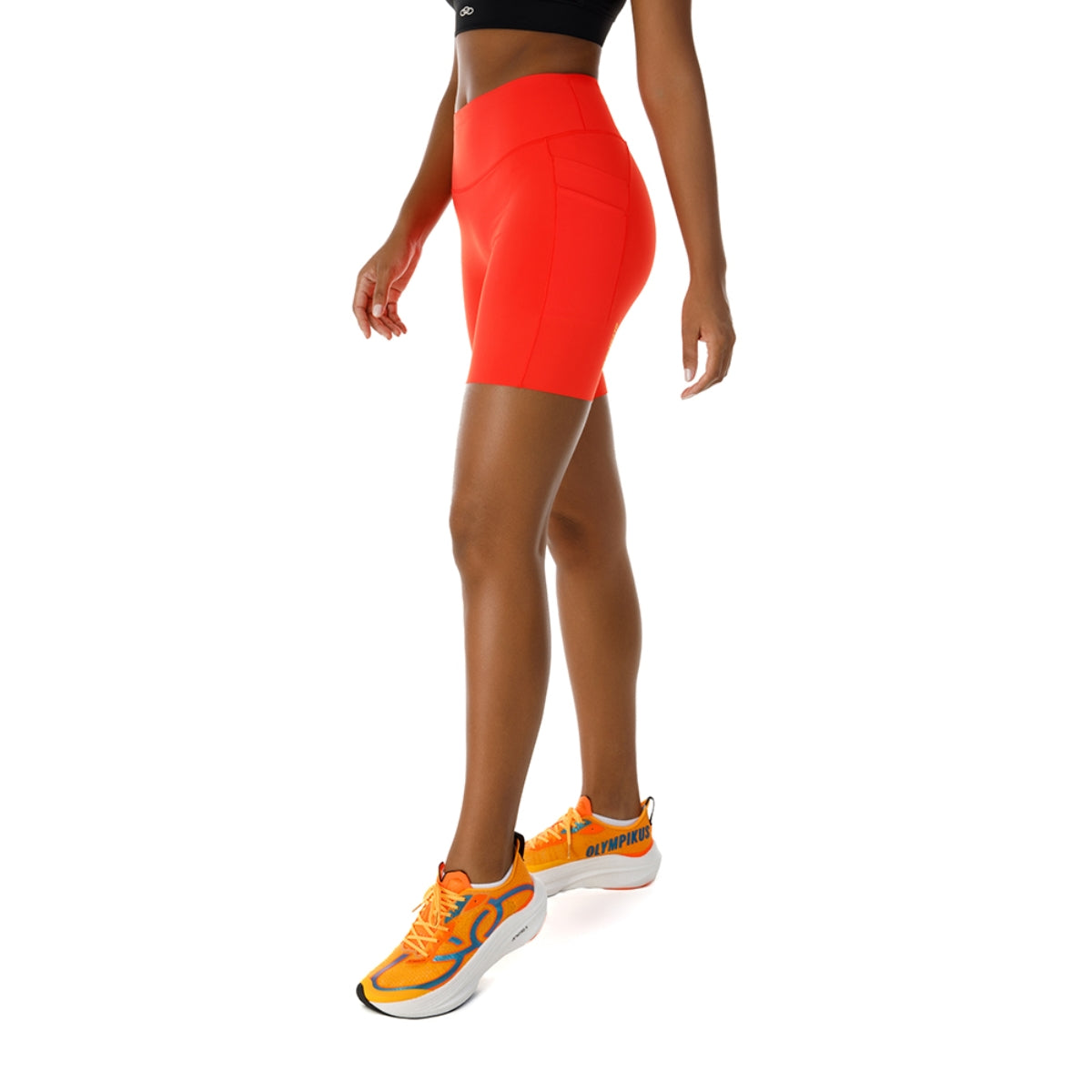 Bermuda Corre C/ Bolso 6" F Ignition Red Feminino - YouCan