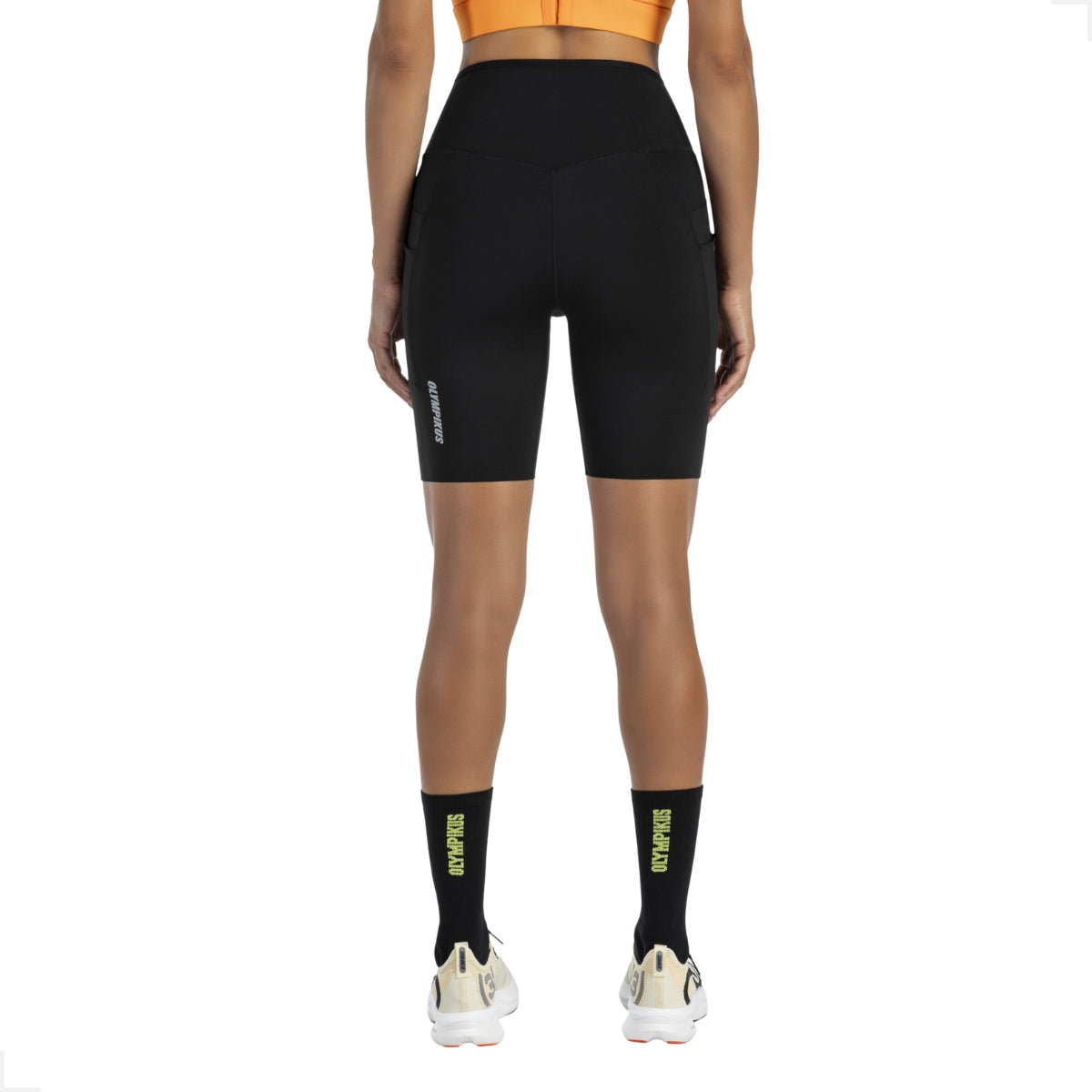 Bermuda Olympikus Corre Feminina Preto