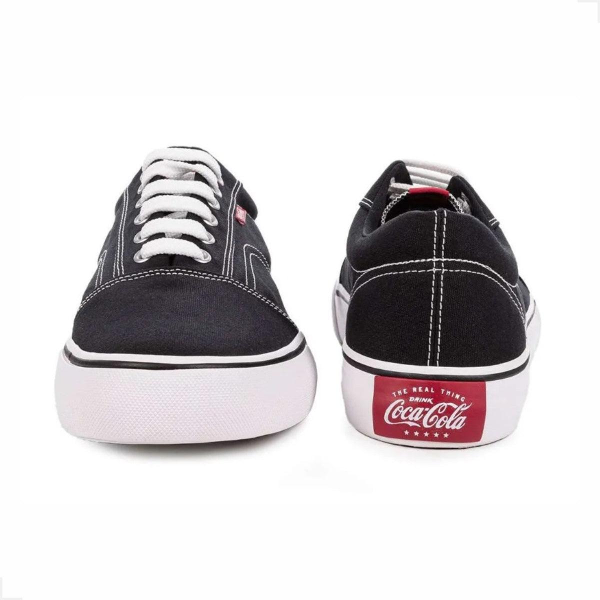 Tenis Coca-cola Surplay Canvas Preto - YouCan