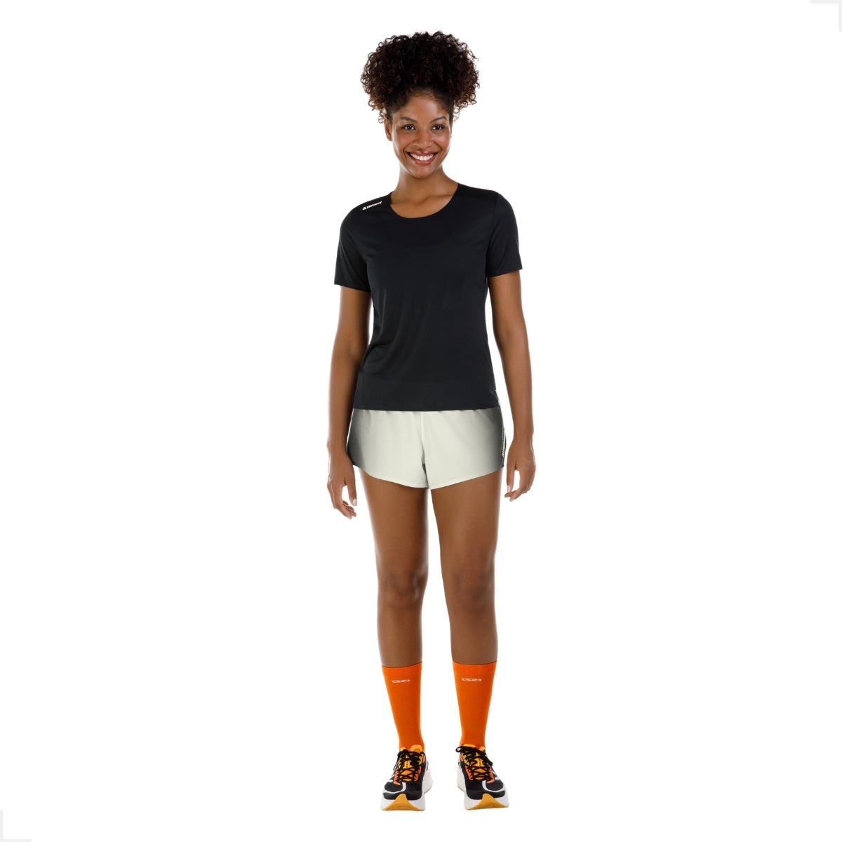 T-Shirt Corre F Preto Feminino - YouCan