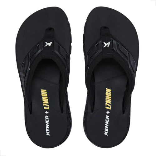 Chinelo Kenner Rakka Full Force L7 Preto Adultos