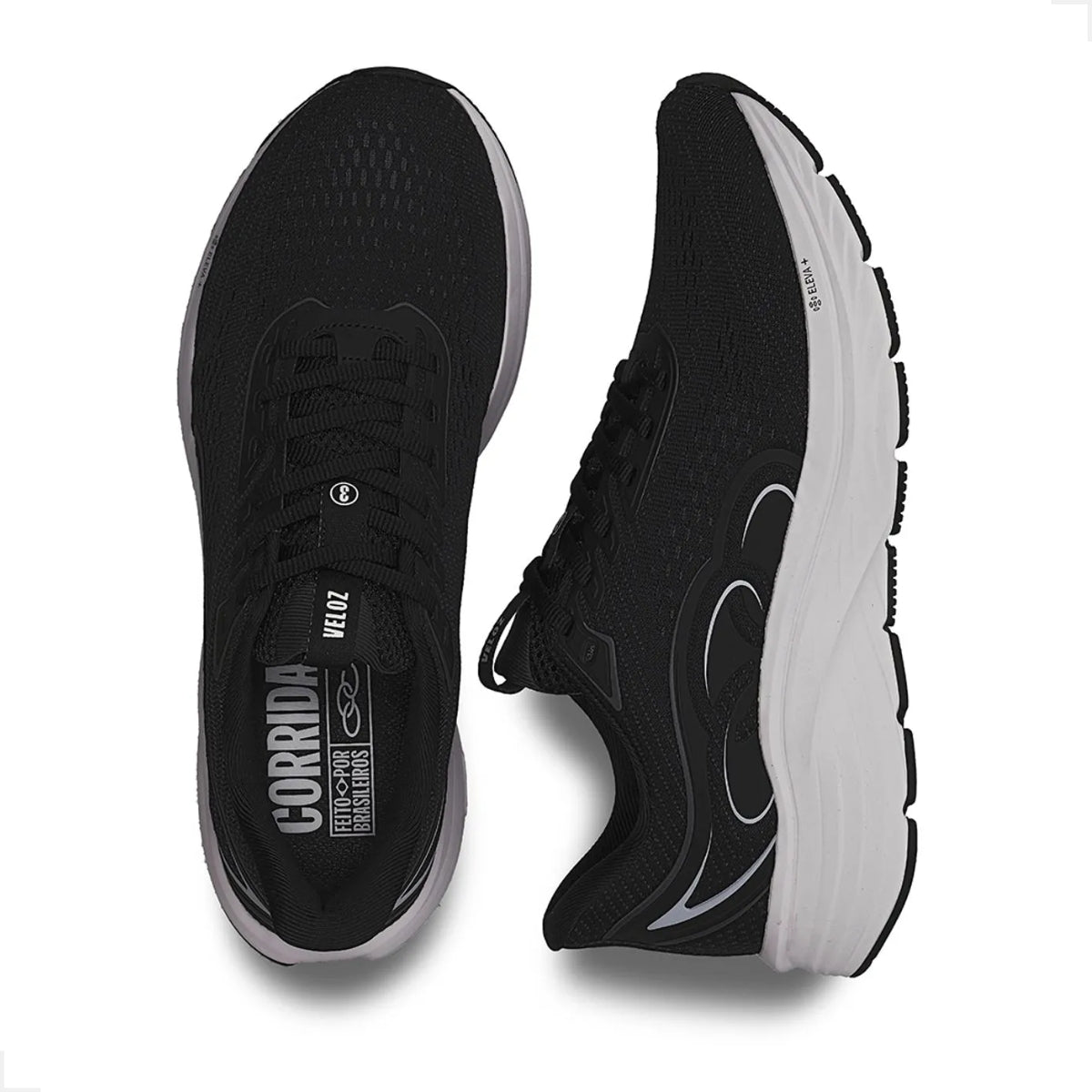 Tênis Olympikus Veloz 3 Feminino Preto Adultos