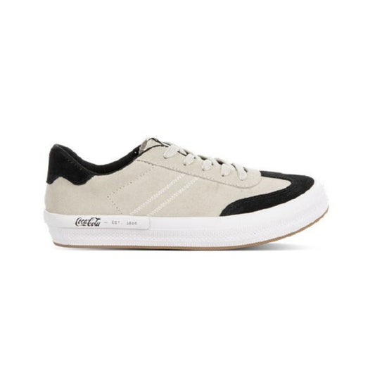 Tenis Casual Coca-cola Mirage Suede Bege