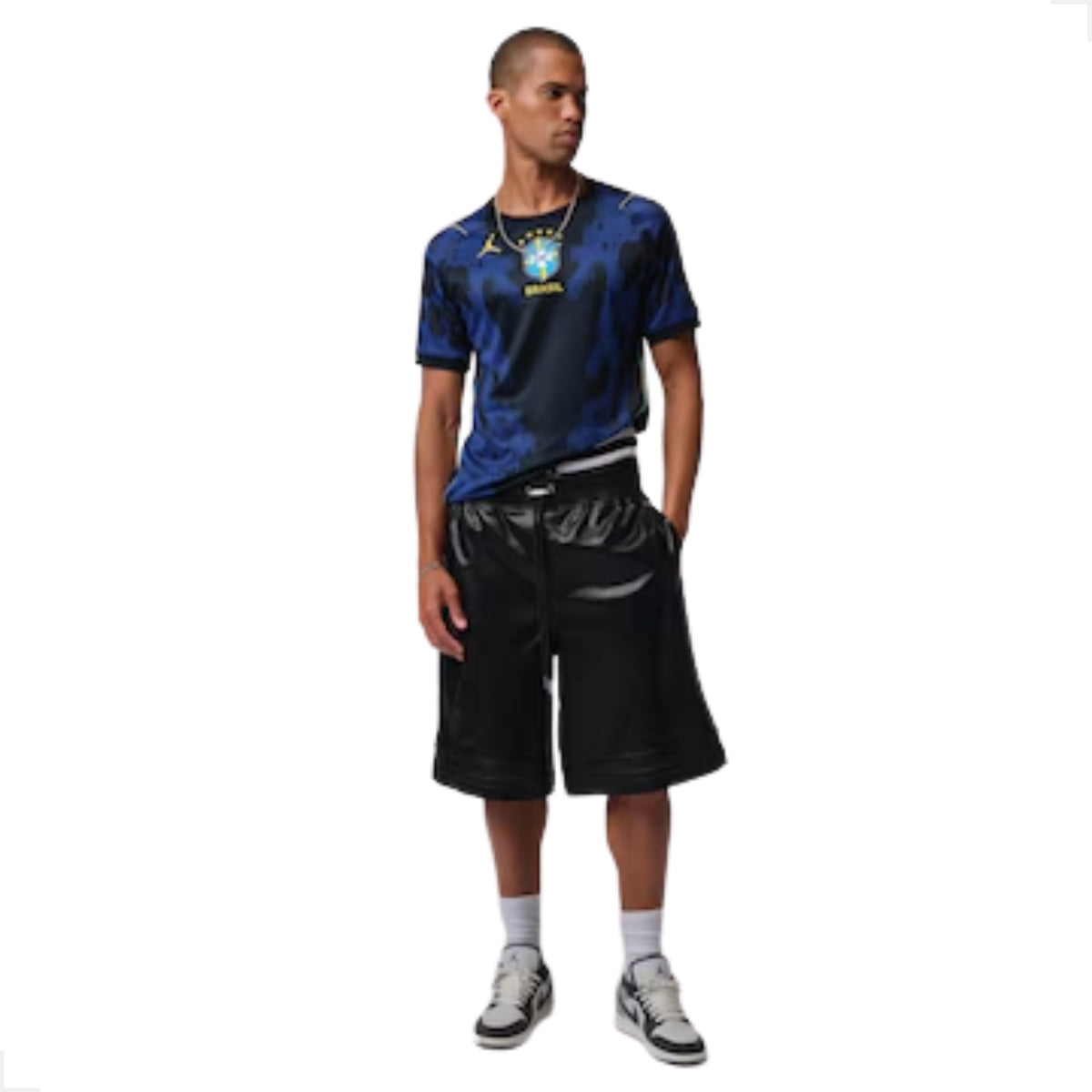 Camisa Brasil Jordan Masculina Torcedor Pro
