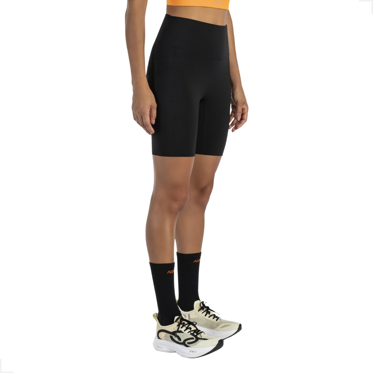 Bermuda Olympikus Corre Feminina Preto