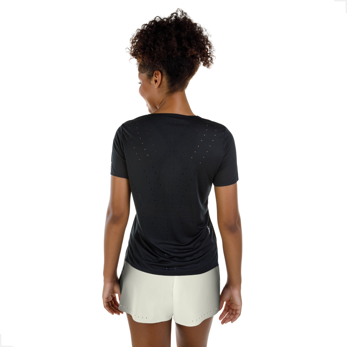T-Shirt Corre F Preto Feminino - YouCan