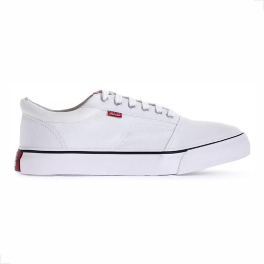 Tenis Casual Coca-cola Surplay Canvas Branco