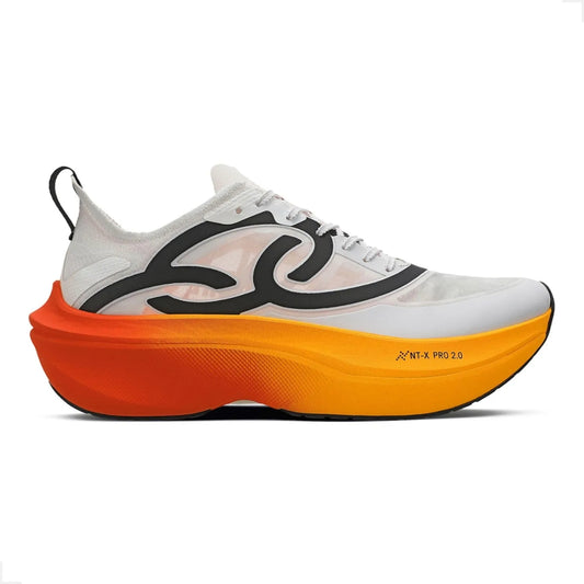 Tênis Olympikus Corre Supra 2 Masculino Branco/Laranja – Velocidade e Propulsão de Elite