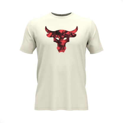 Camiseta Under Armour Project Rock Brahma Bull SS Cinza - YouCan